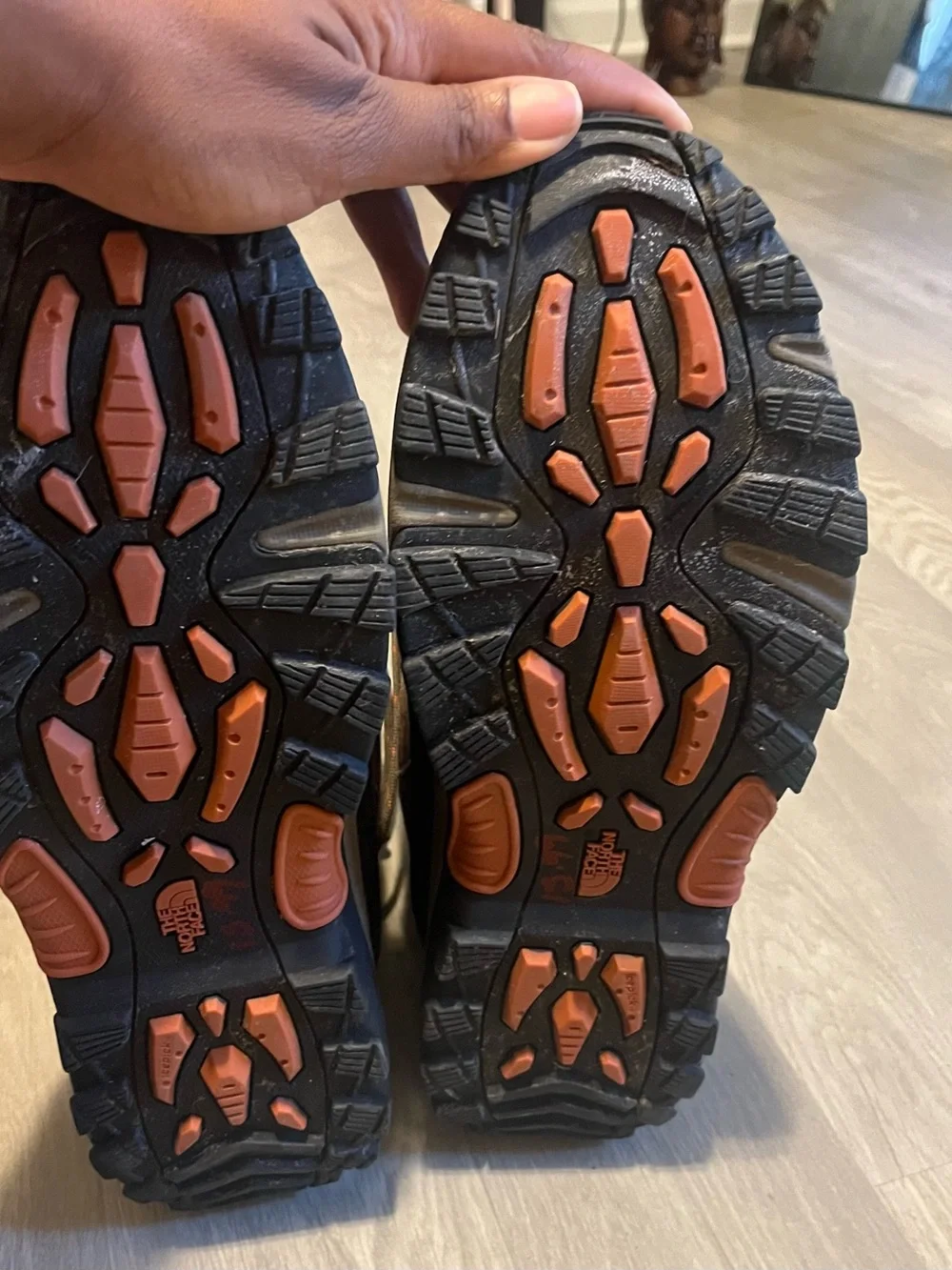 The North Face‎ Brown and Black Waterproof Men's Hiking Boots Outdoor Adventure